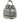 Women's Chevron Bucket Bag Silver