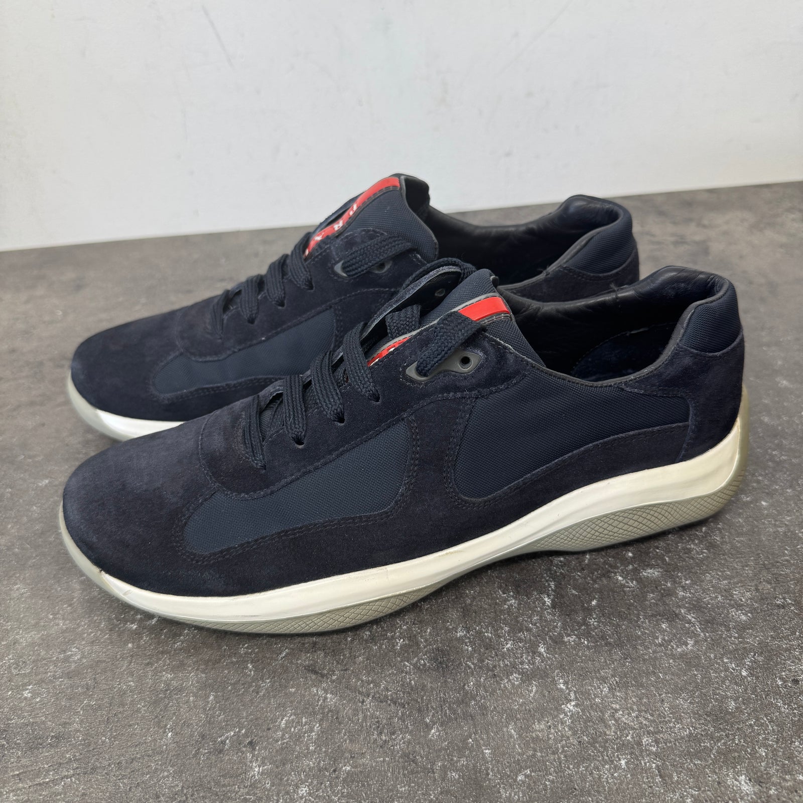 Men's America'S Cup Low Trainers Navy Size EU 41 / UK 7 - Photo 12