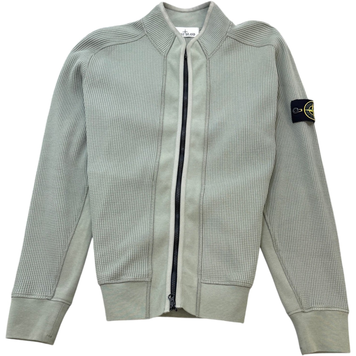 Men's Applique Logo Jacket Green Size M - Photo 1
