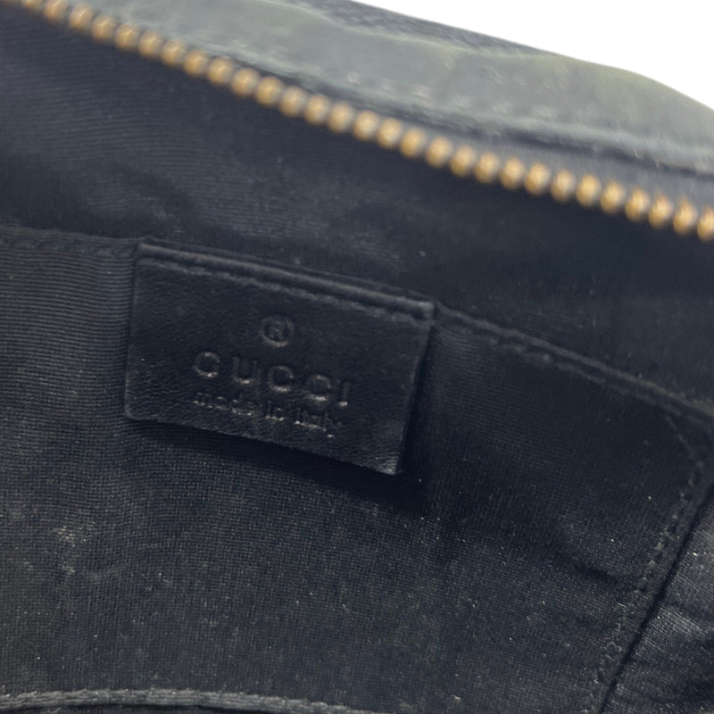 Women's GG Canvas Round Crossbody Bag Black