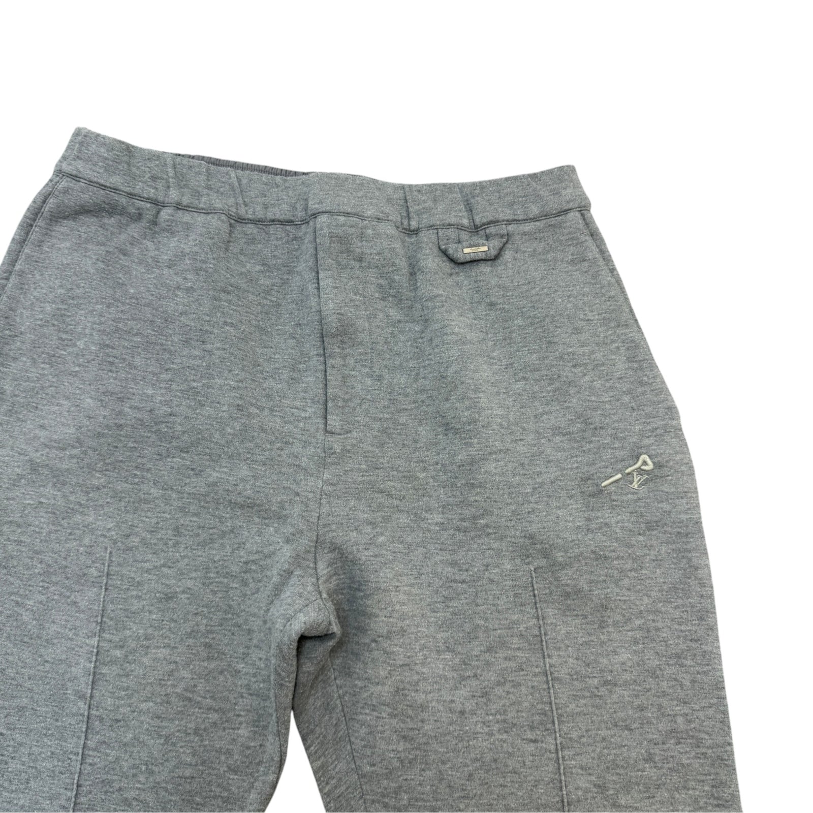 Men's Embroidered Logo Joggers Grey Size S / W30 - Photo 4