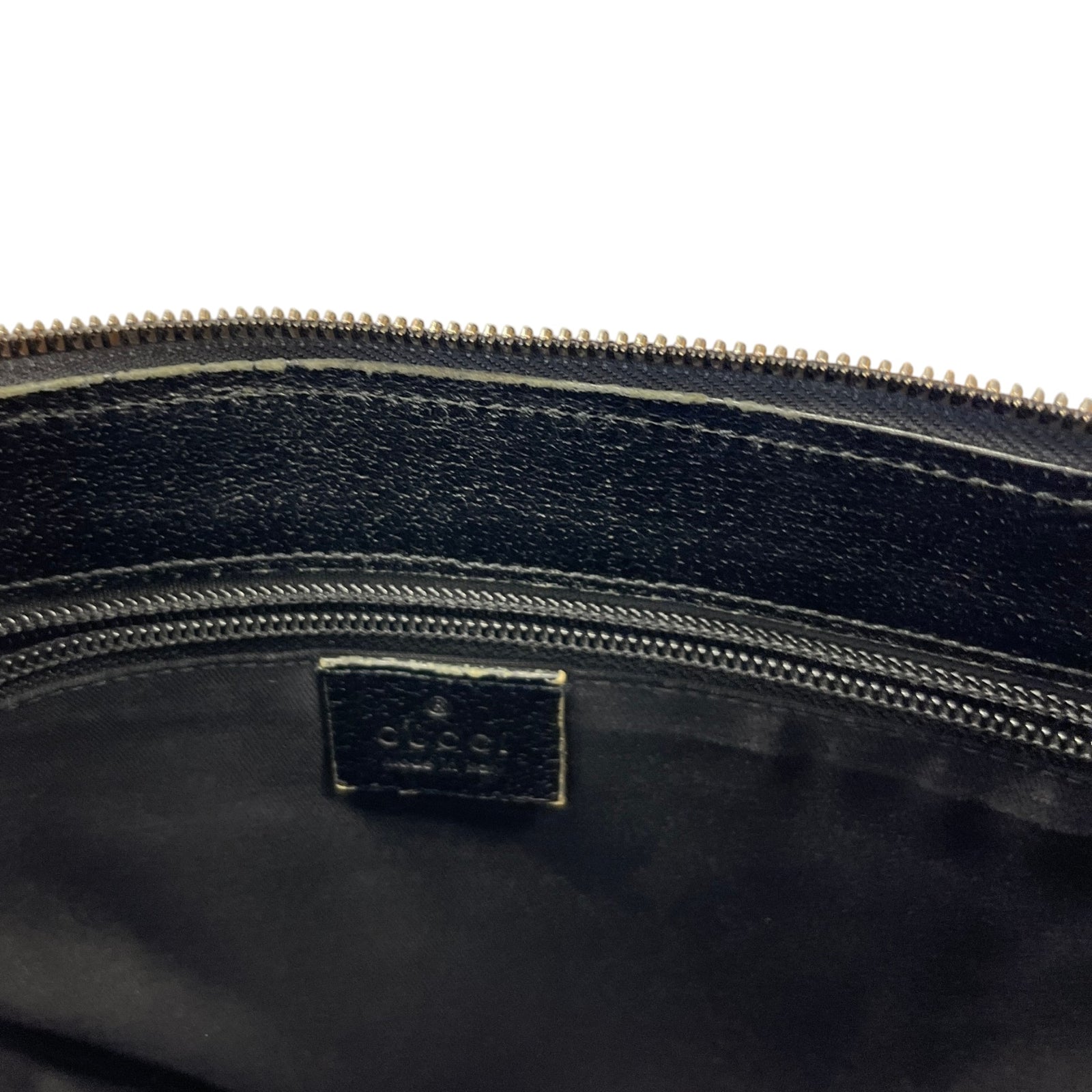 Women's Gg Monogram Canvas Messenger Bag Black - Photo 8