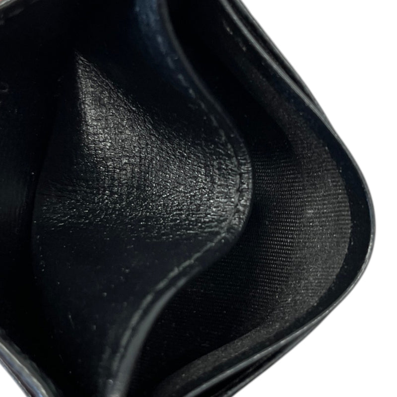 Men's Gg Supreme Card Holder Black