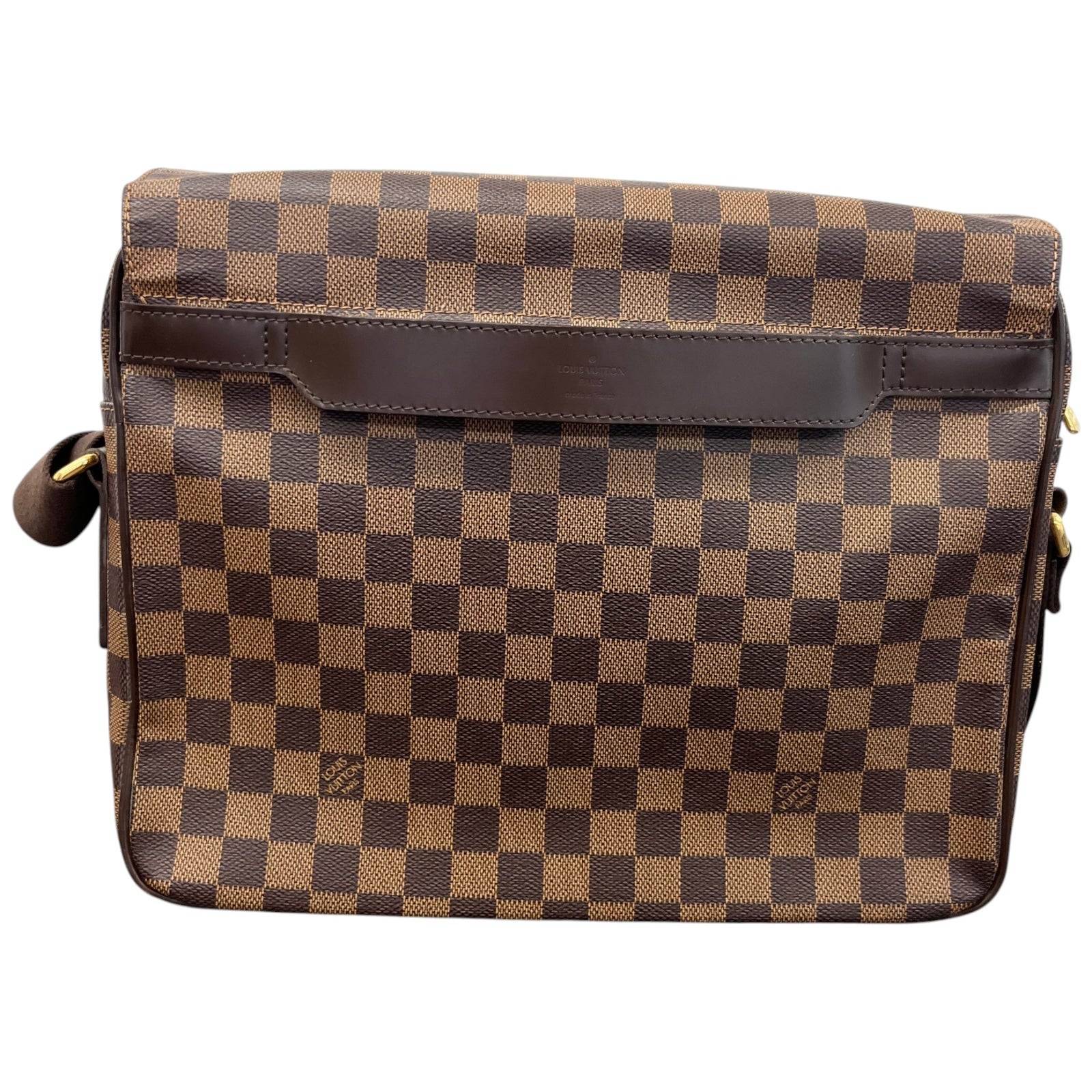 Men's Damier Ebene Shelton Mm Messenger Bag Brown - Photo 3