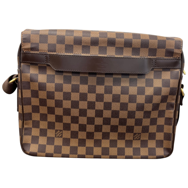 Men's Damier Ebene Shelton Mm Messenger Bag Brown