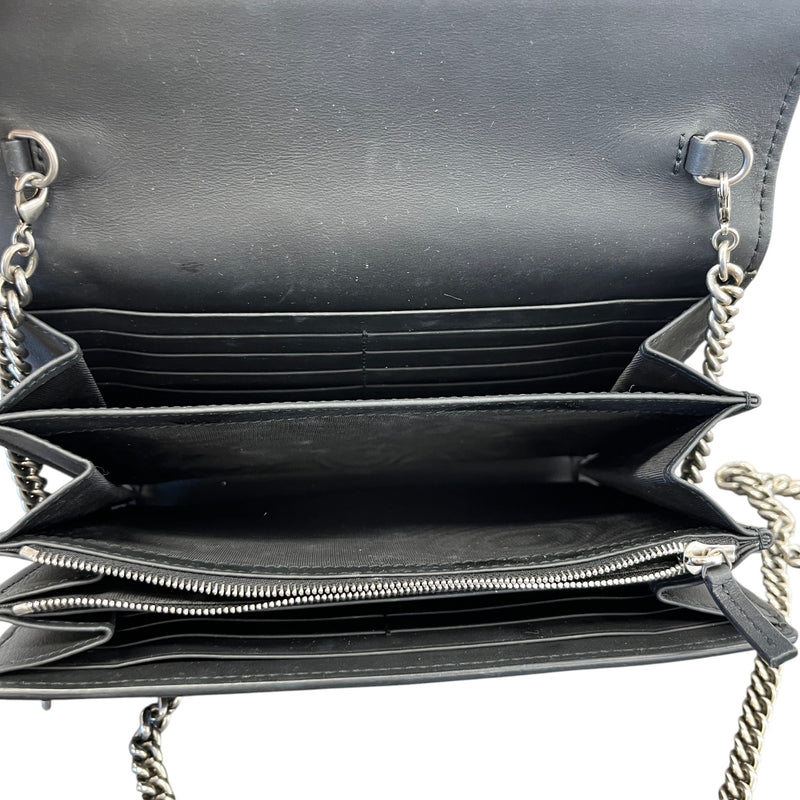 Women's Dionysus Wallet On Chain Woc Bag Black