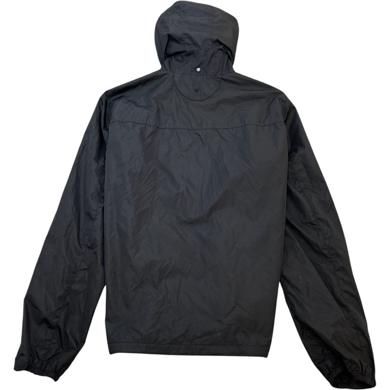 Men's Logo Print Windbreaker Black Size IT 50 / L