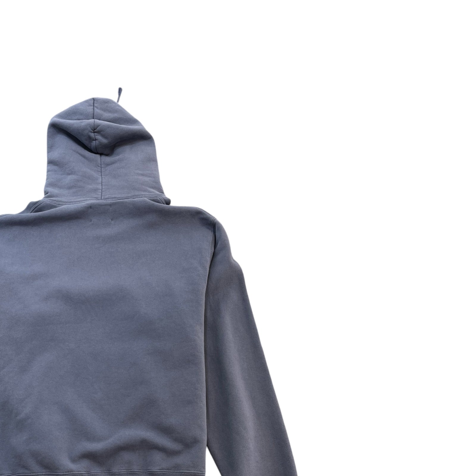 Men's Logo Print Hoodie Grey Size XL - Photo 4