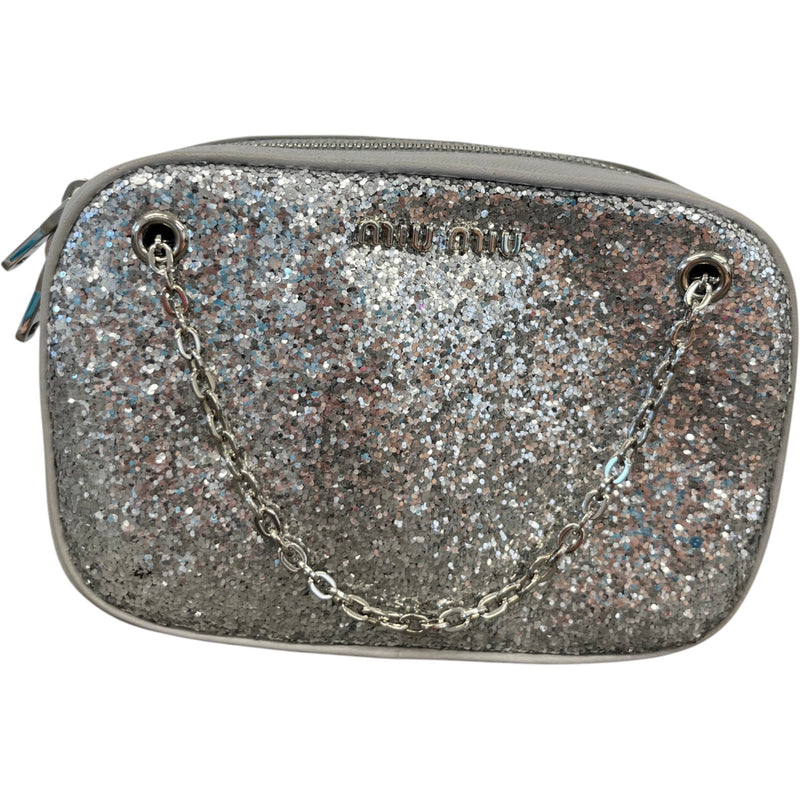 Women's Glitter Bag Silver