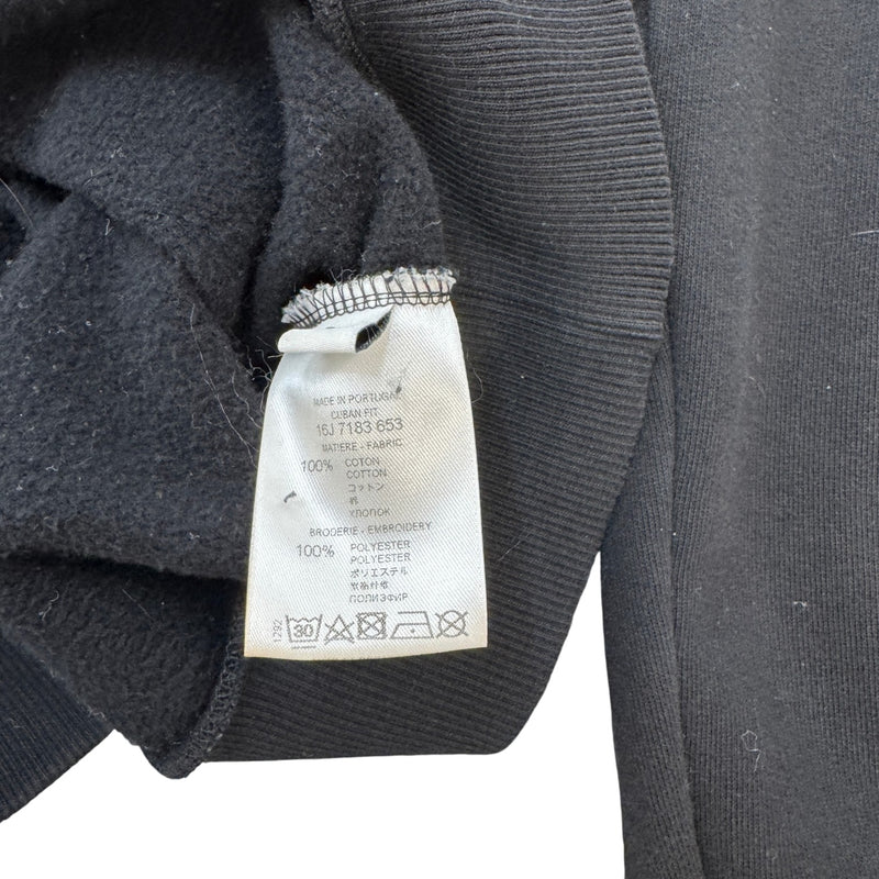 Men's American Dream Embroidered Sweatshirt Black Size L