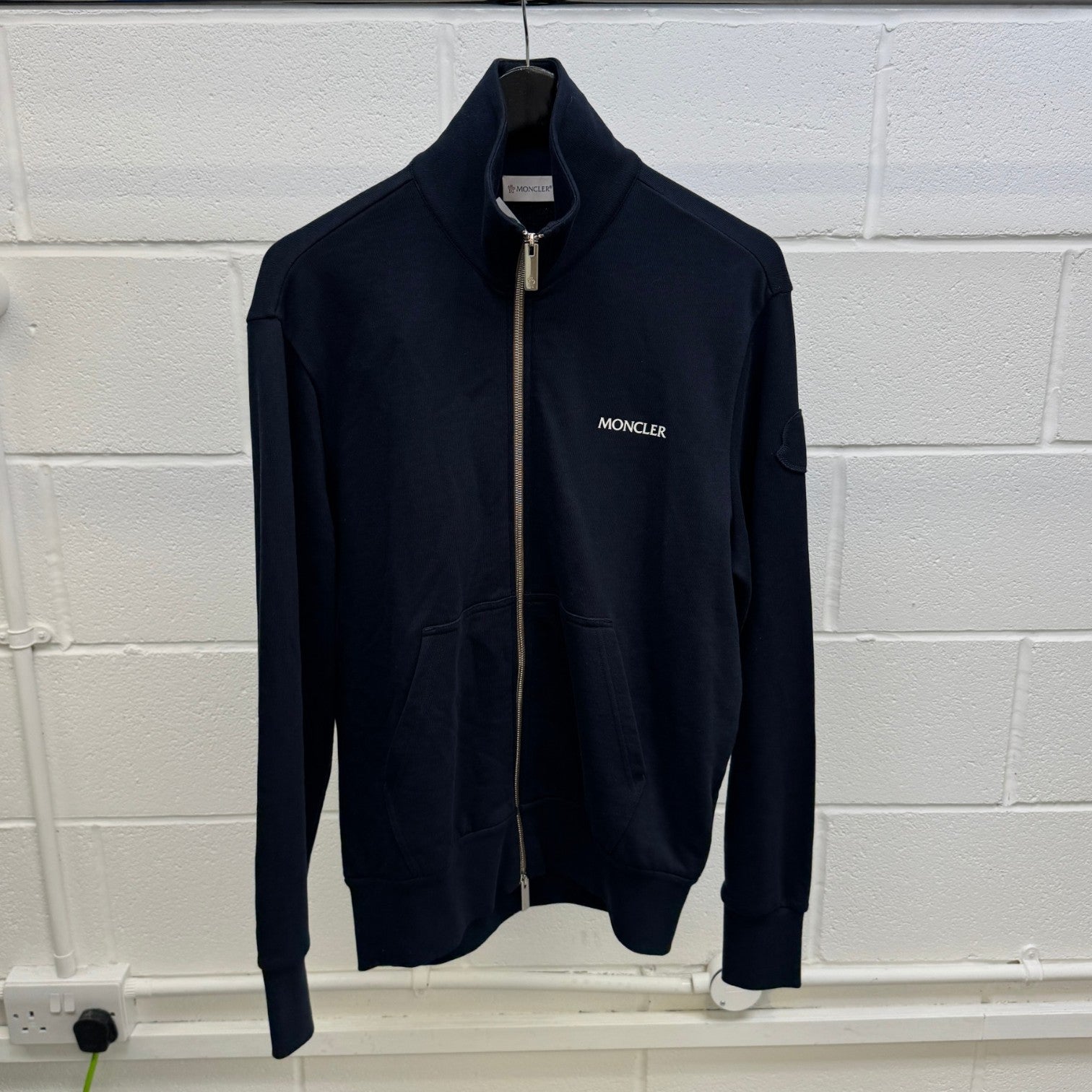 Men's Maglia Aperta Jumper Navy Size S - Photo 9
