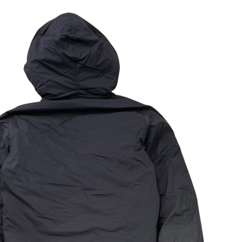 Men's Lodge Hoody Down Jacket Black Size S