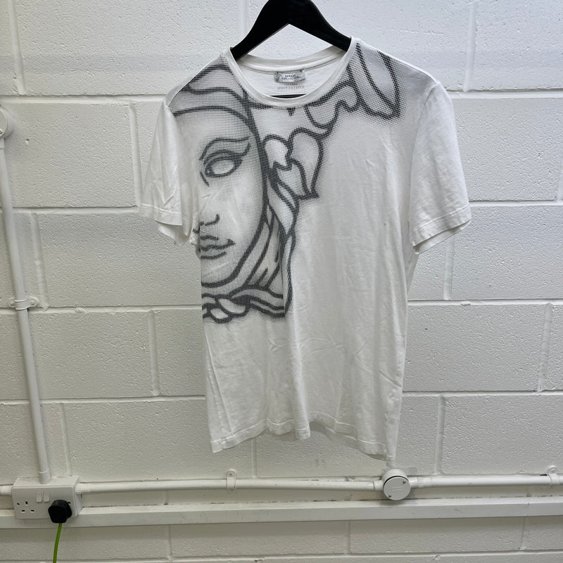 Men's Maduse Logo T-Shirt White Size M