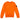 Men's Applique Logo Sweatshirt Orange Size XL