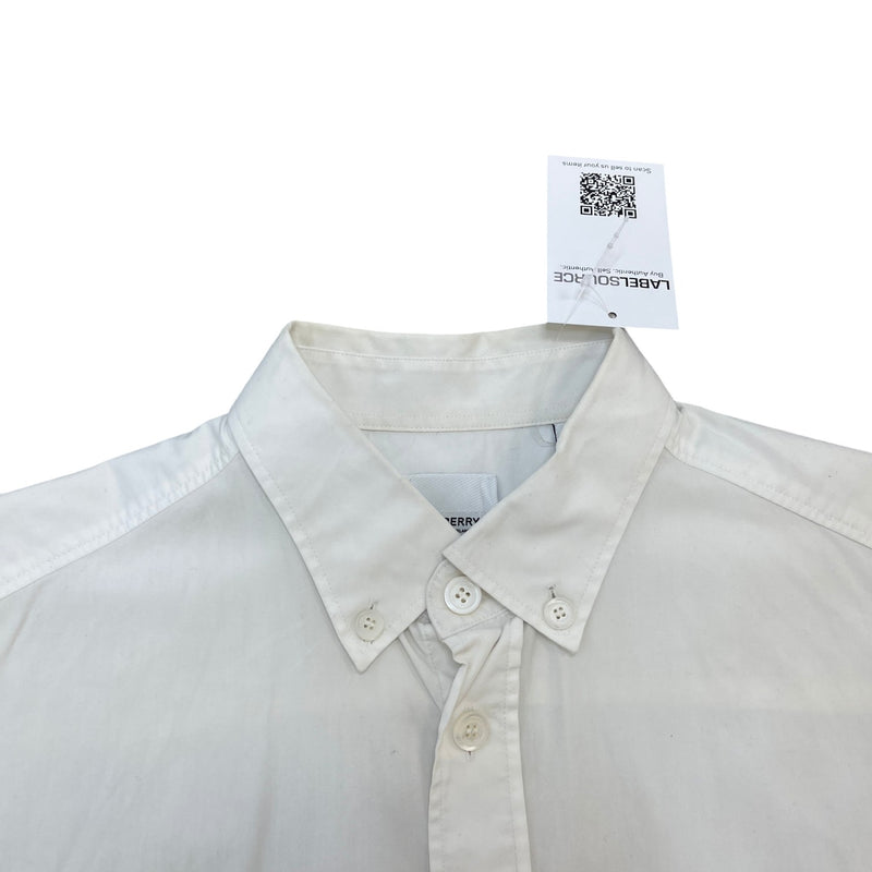 Men's Monogram Motif Shirt White Size M