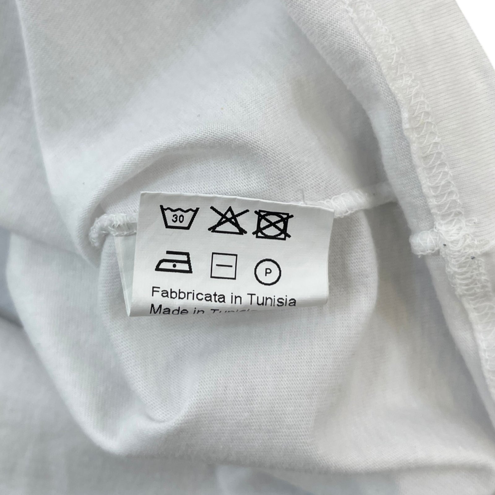 Men's Maduse Logo T-Shirt White Size M - Photo 6