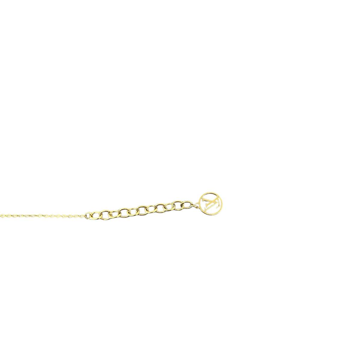Women's Miniature Padlock Charms Bracelet Gold - Photo 4