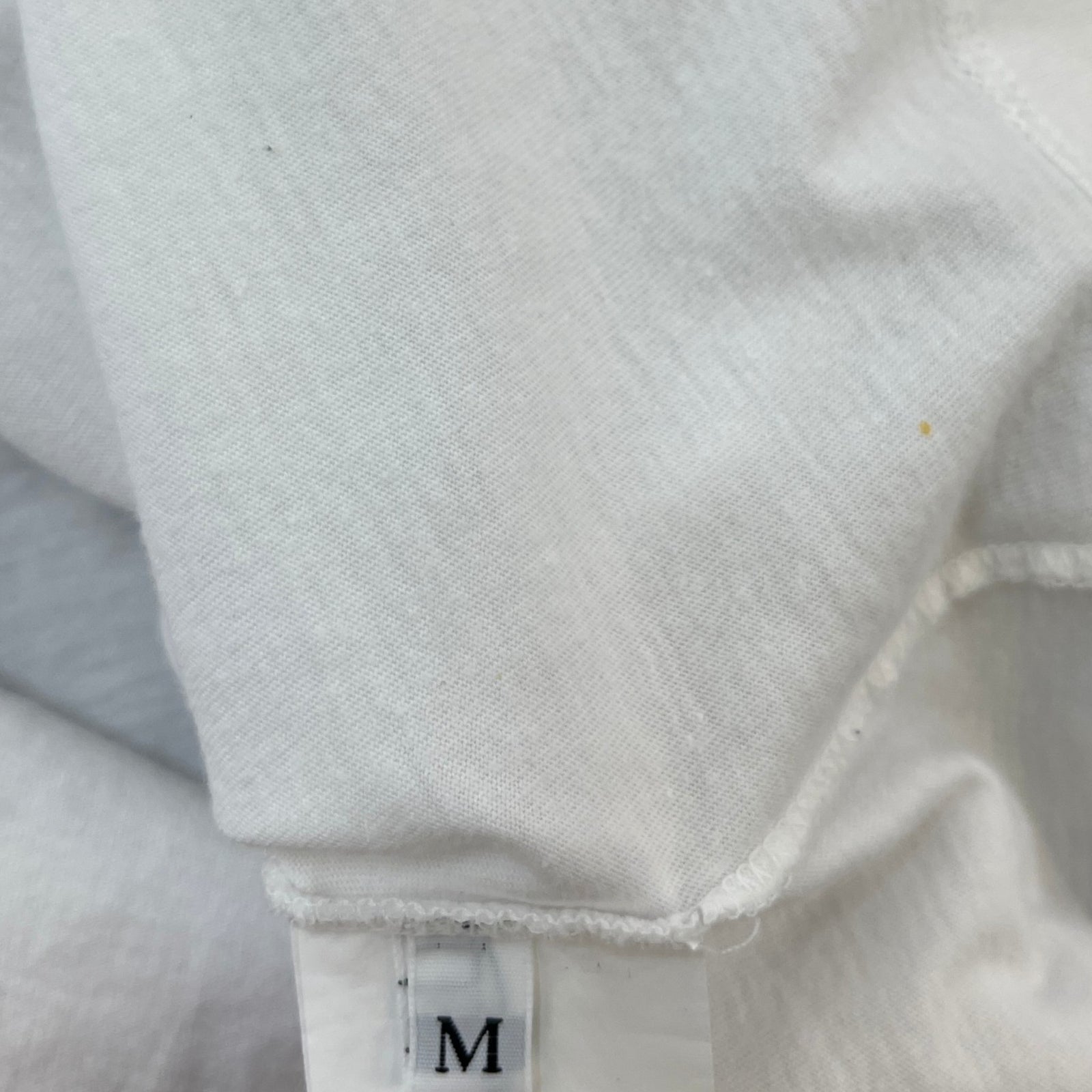 Men's Maduse Logo T-Shirt White Size M - Photo 7