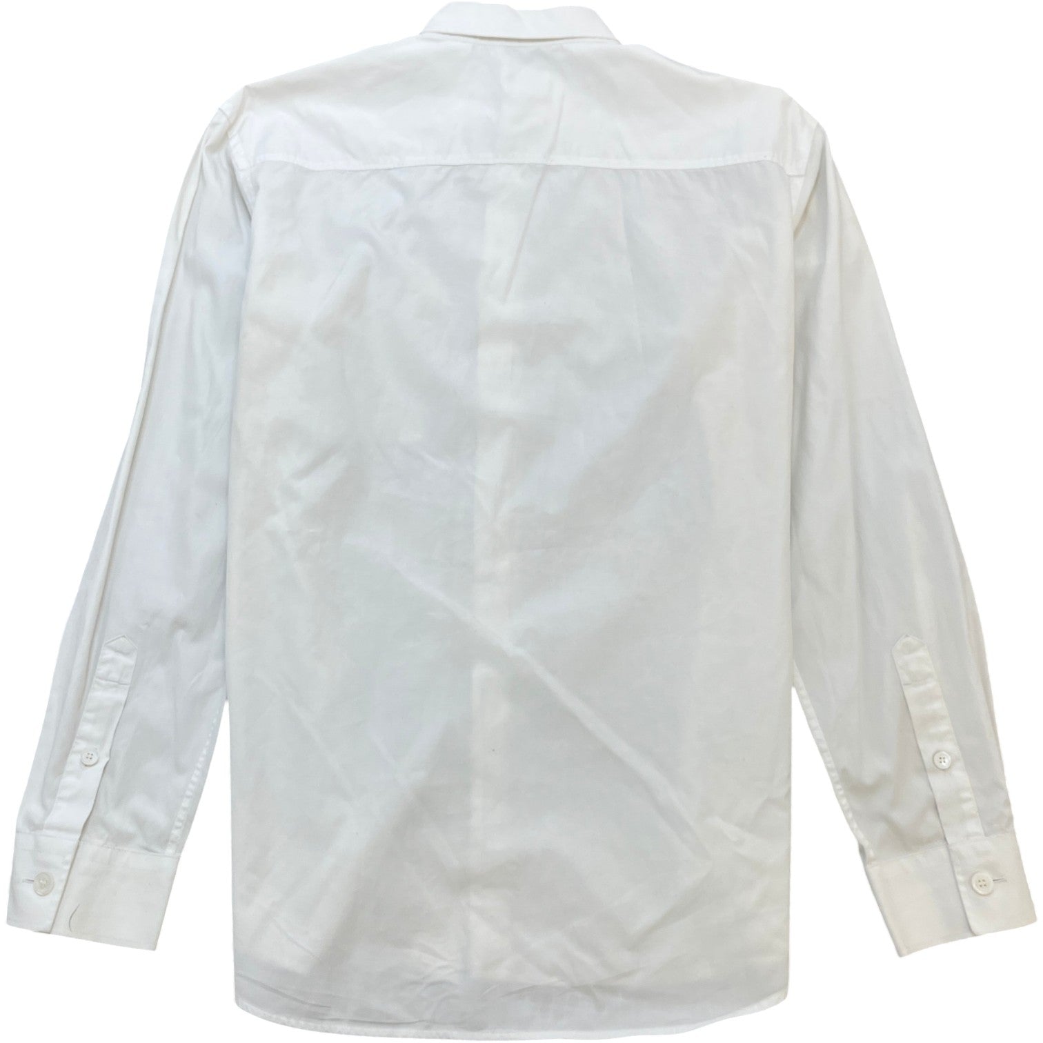 Men's Monogram Motif Shirt White Size M - Photo 2