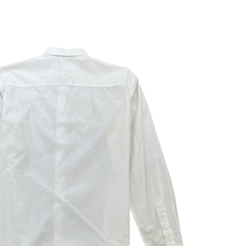 Men's Monogram Motif Shirt White Size M