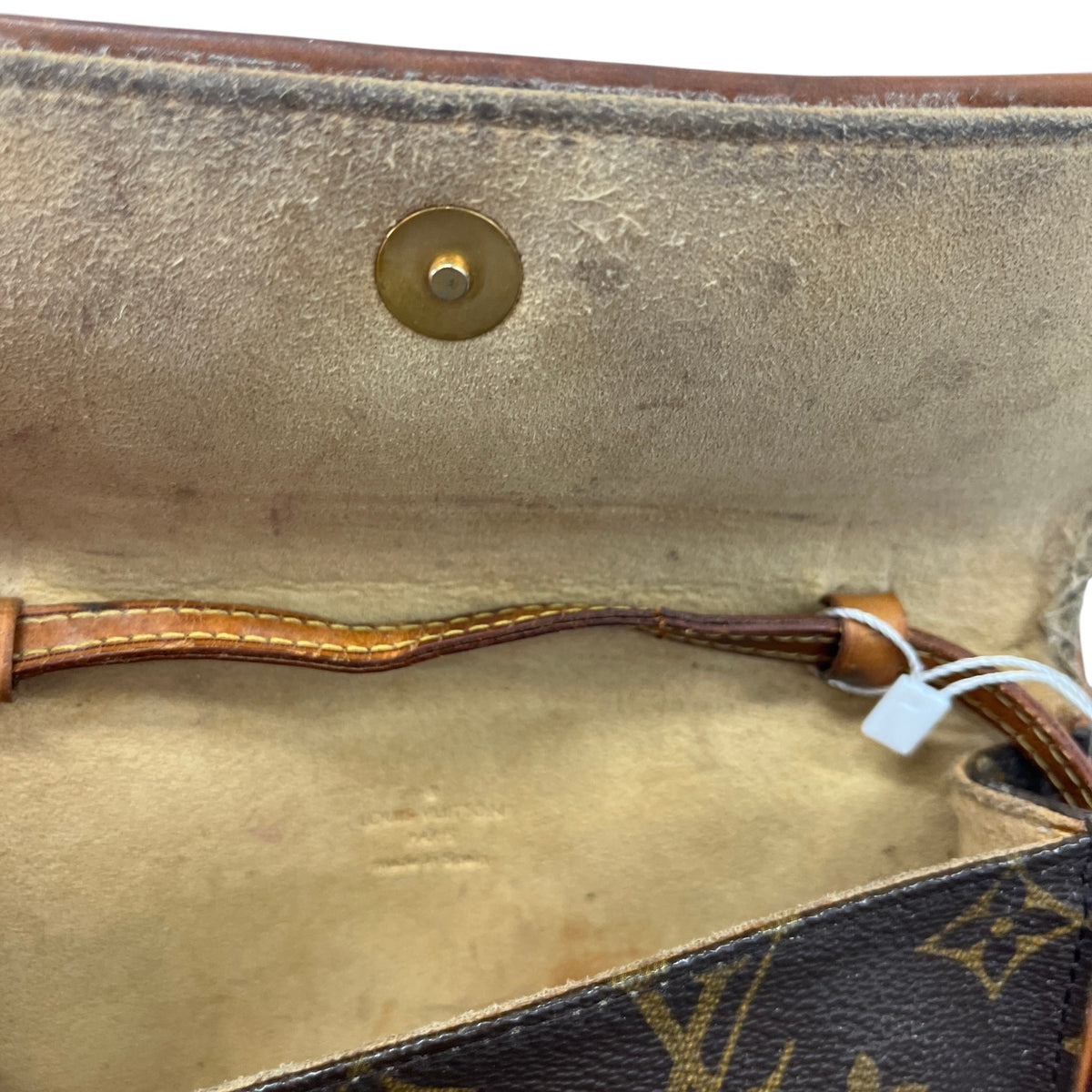 Women's Twin GM Monogram Crossbody Bag Brown - Photo 8