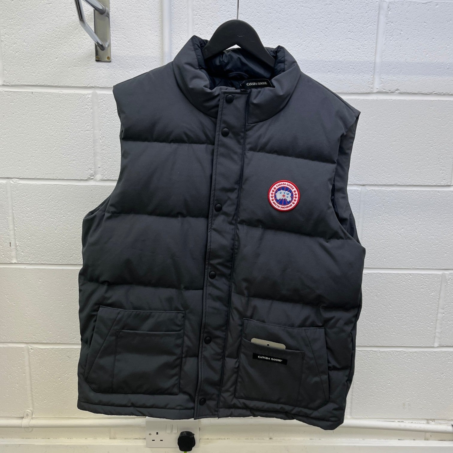 Men's Freestyle Crew Vest Gilet Grey Size XL - Photo 11