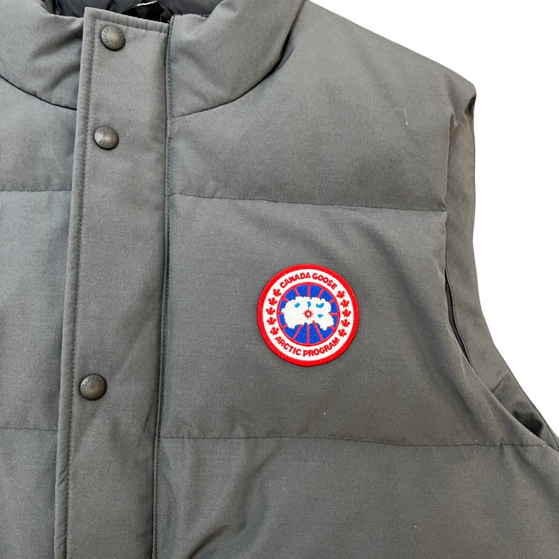 Men's Freestyle Crew Vest Gilet Grey Size XL