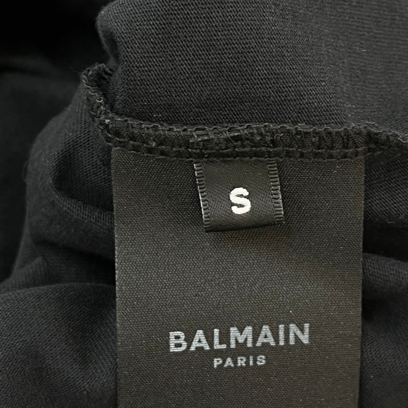Men's Logo Print T-Shirt Black Size S