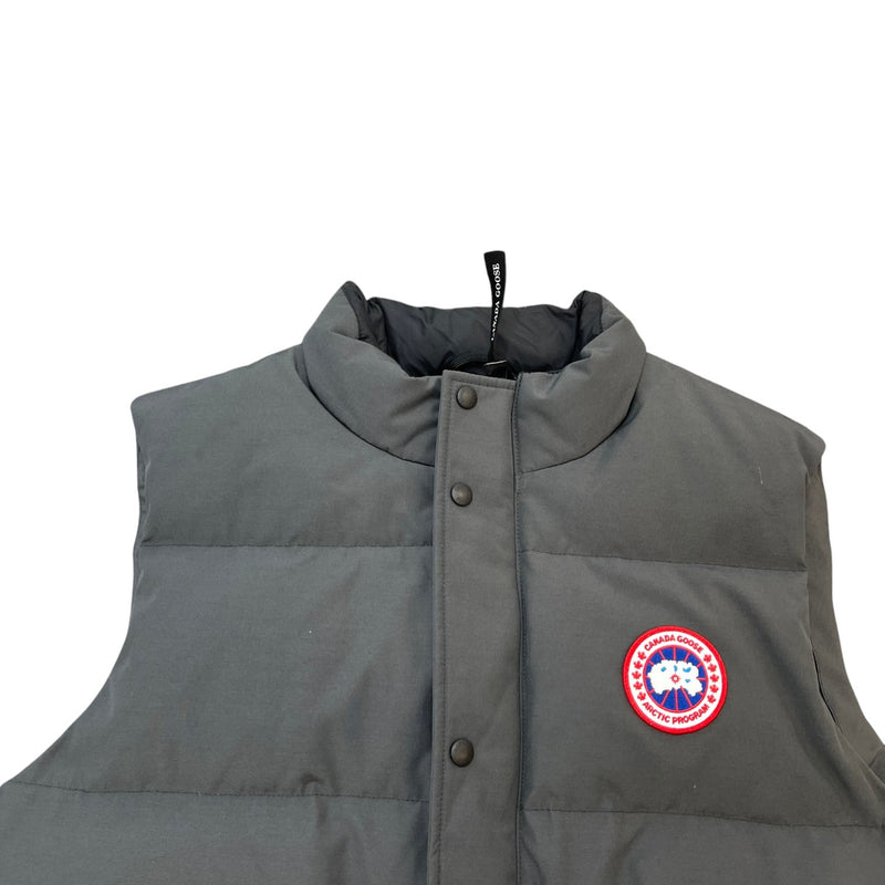 Men's Freestyle Crew Vest Gilet Grey Size XL