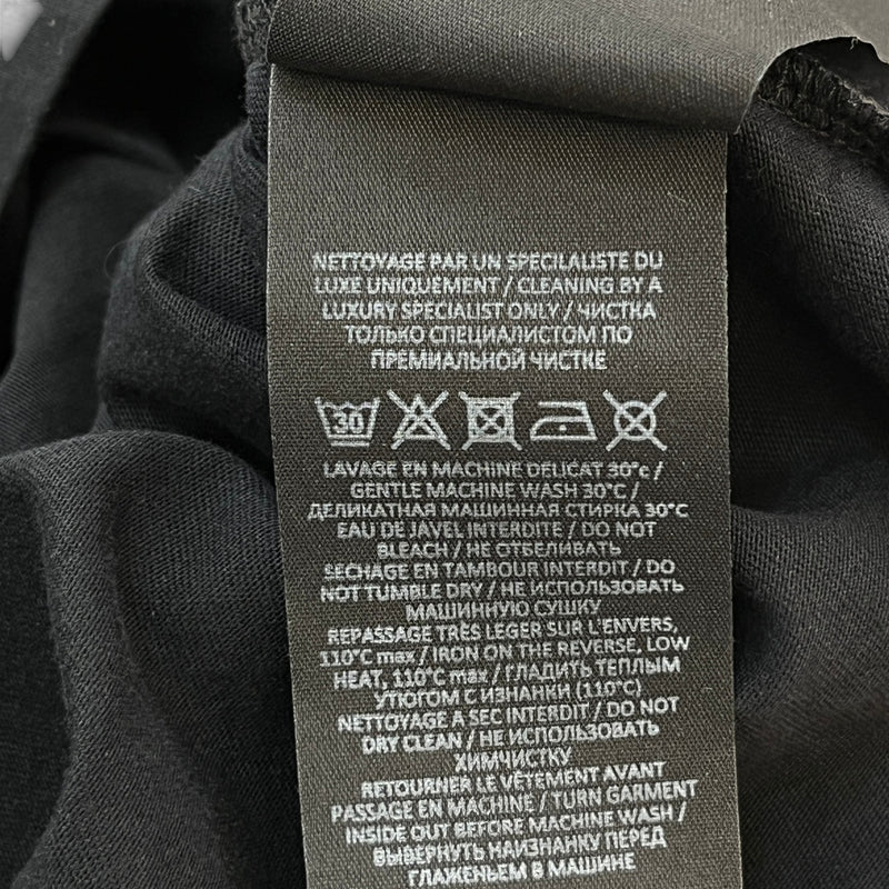 Men's Logo Print T-Shirt Black Size S