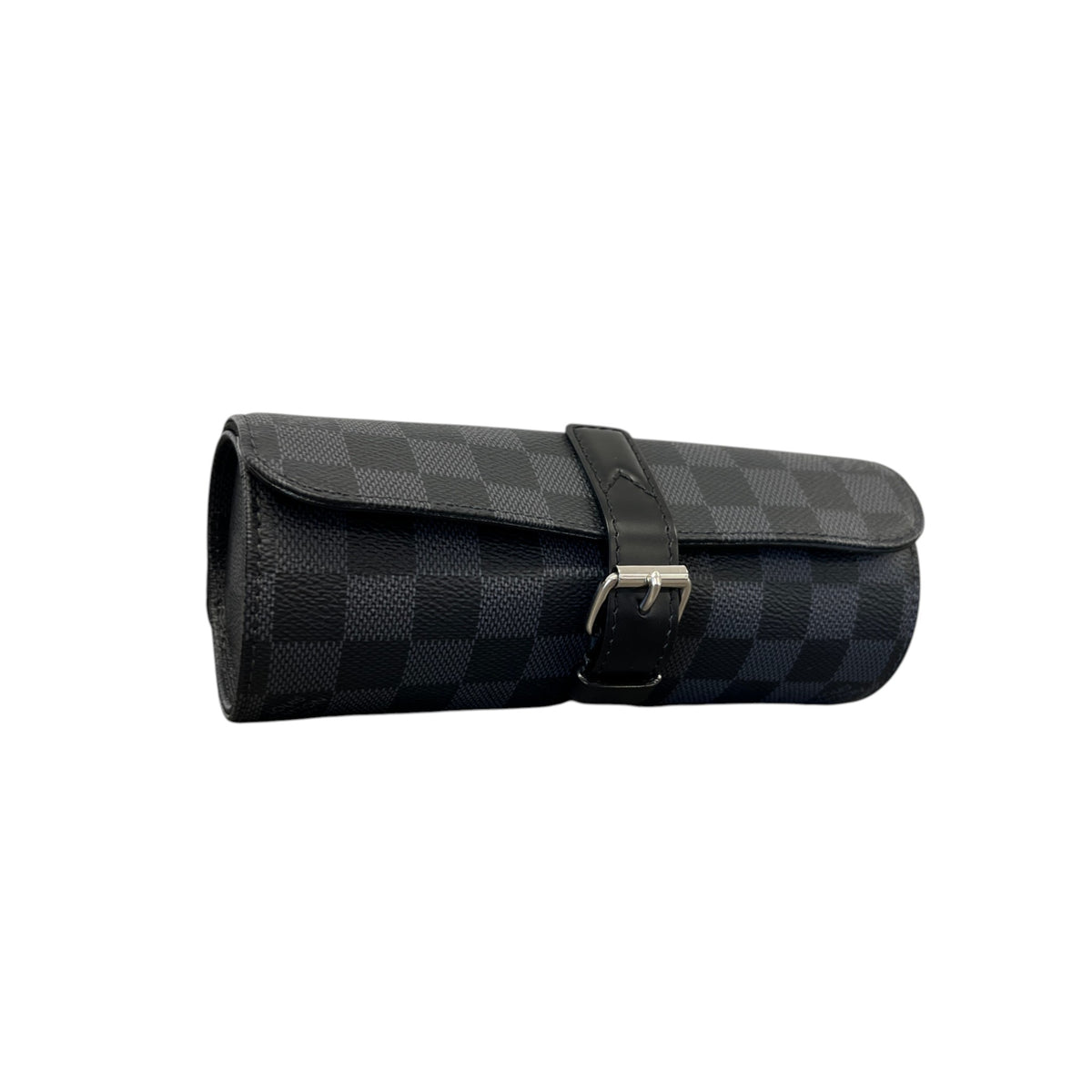 Men's Damier Graphite 3 Watch Case Black - Photo 3