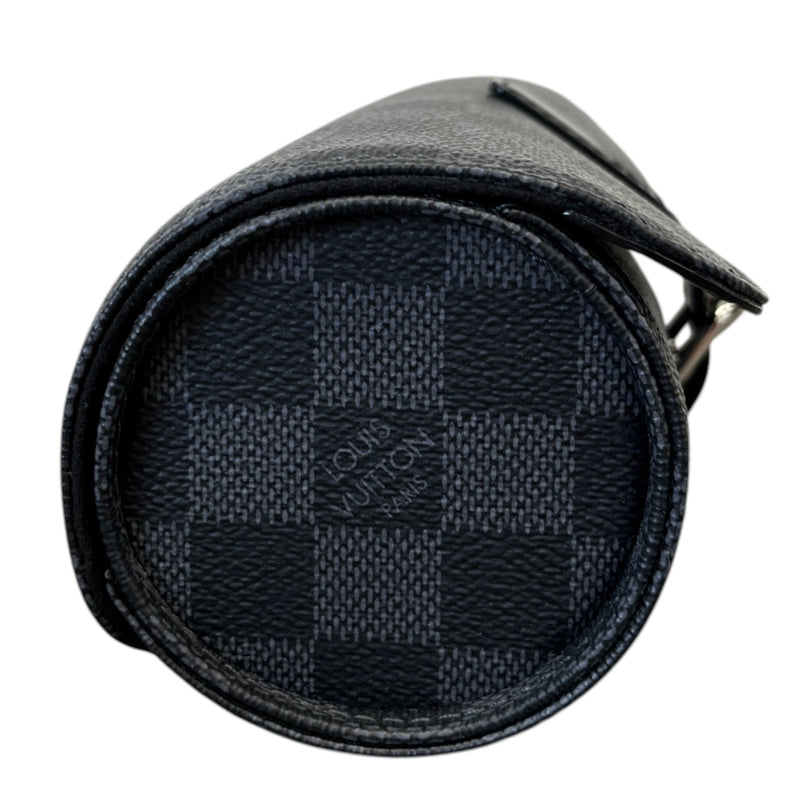 Men's Damier Graphite 3 Watch Case Black