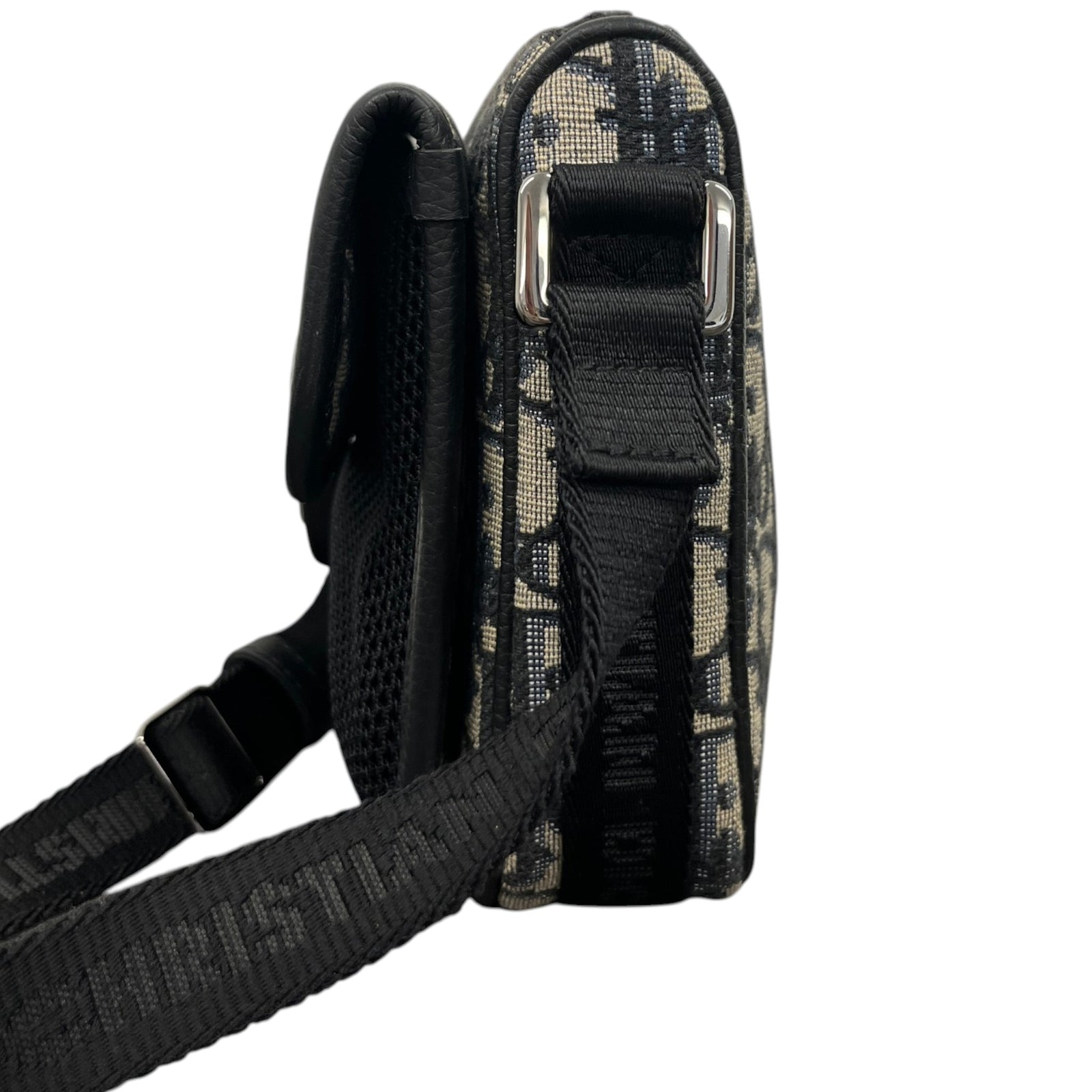 Men's Mini Dior 8 Messenger Bag Black - Photo 6