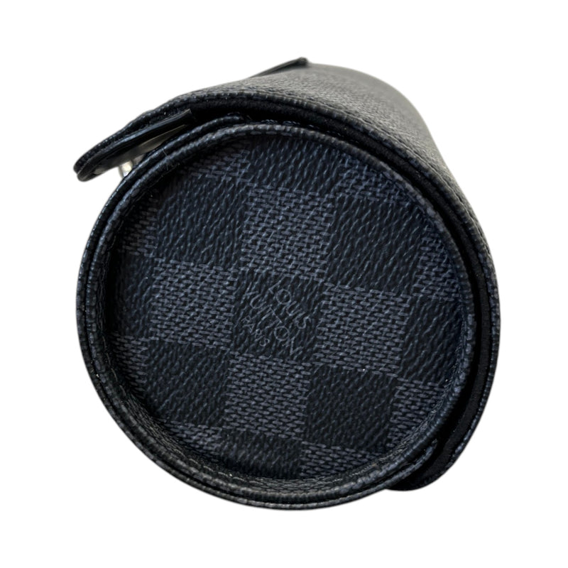 Men's Damier Graphite 3 Watch Case Black