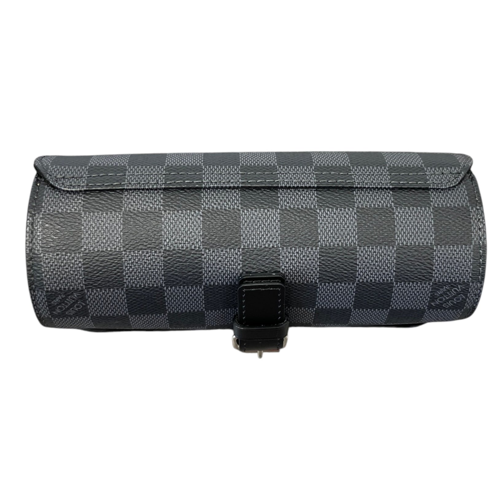 Men's Damier Graphite 3 Watch Case Black - Photo 9