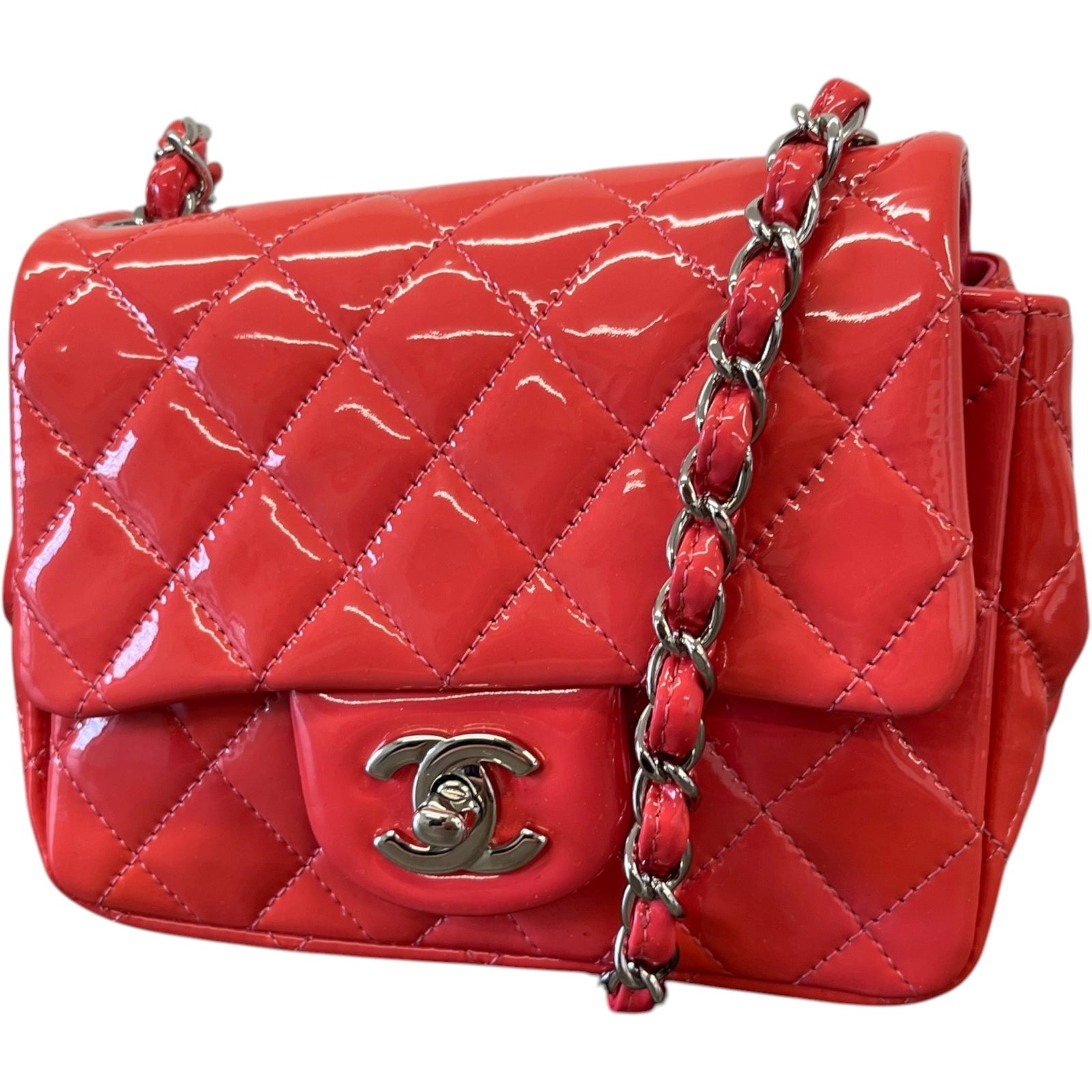 Women's Classic Mini Flap Bag Pink - Photo 5