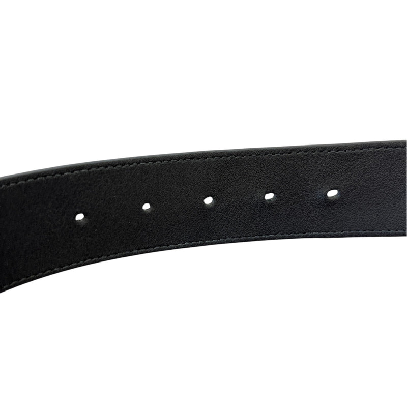 Men's GG Supreme Canvas Belt Black Size 34"