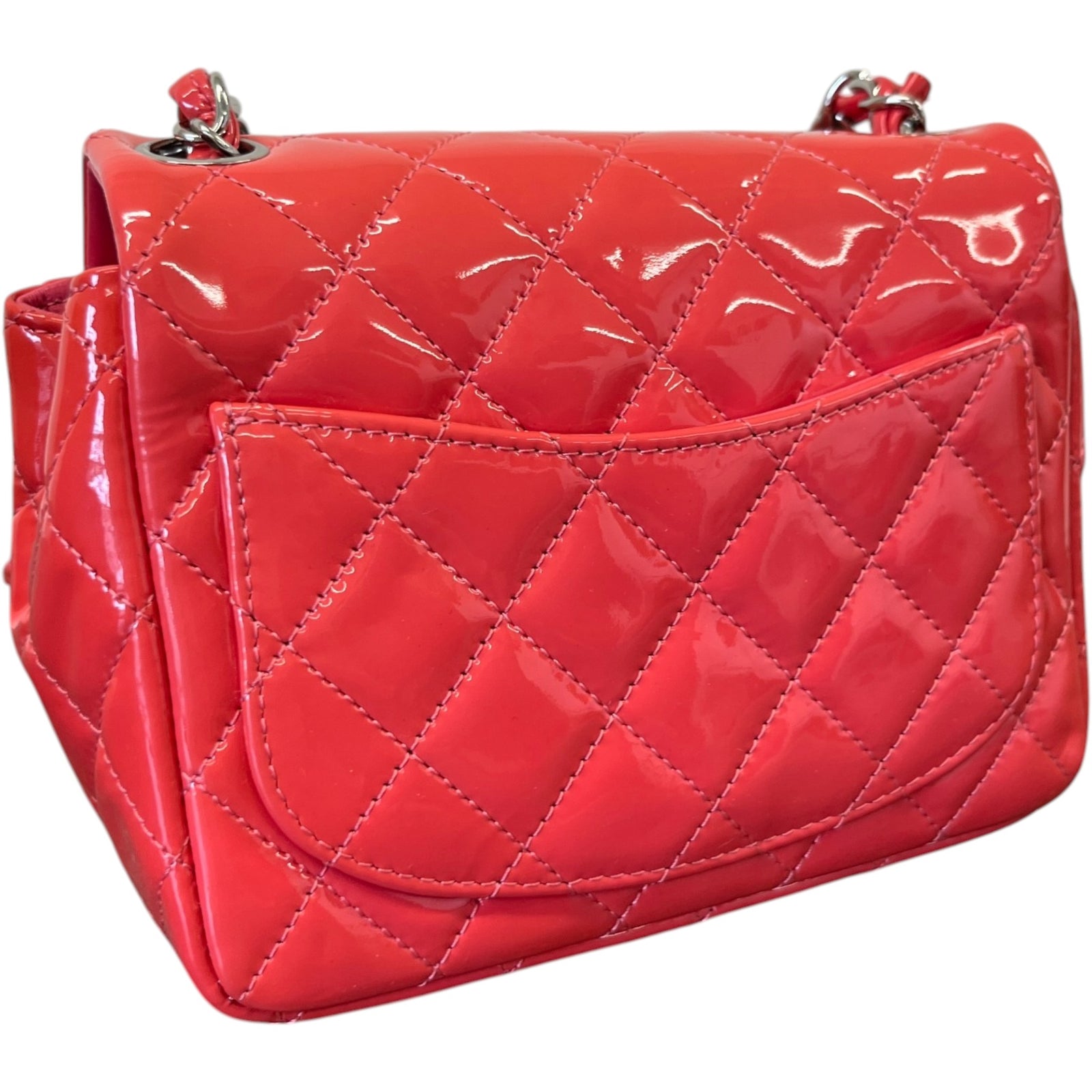 Women's Classic Mini Flap Bag Pink - Photo 8