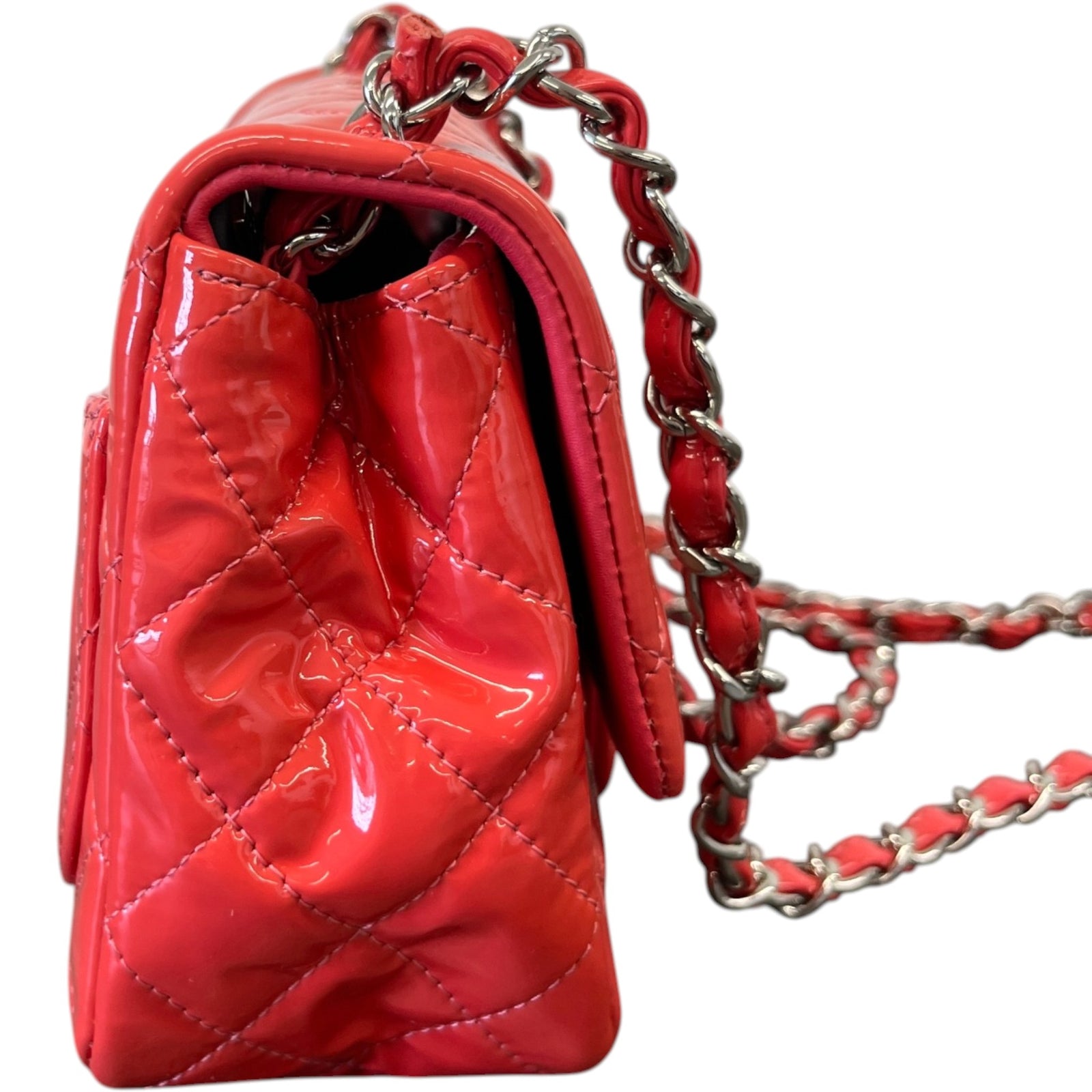 Women's Classic Mini Flap Bag Pink - Photo 6