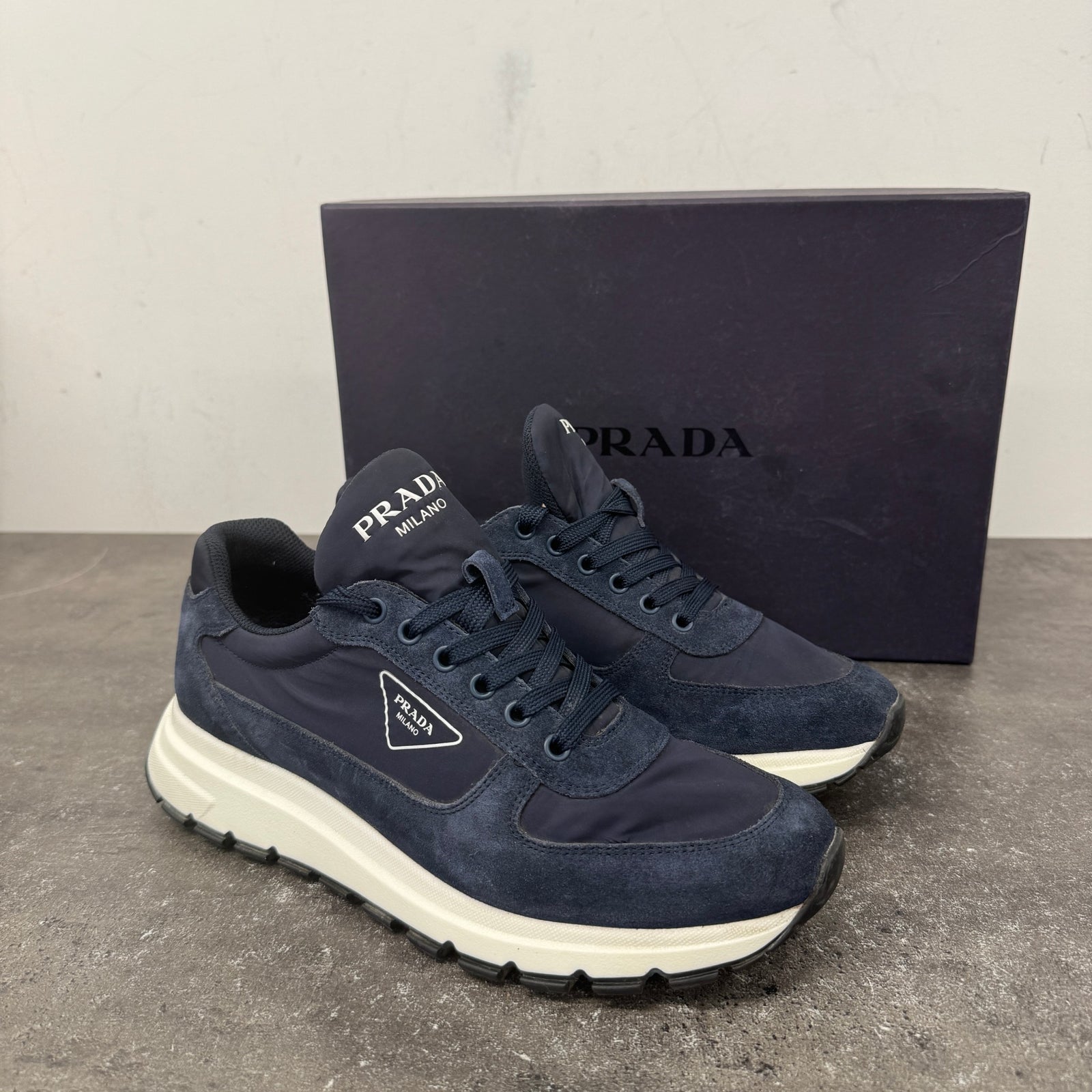Men's Prax 01 Low Trainers Navy Size EU 41 / UK 7 - Photo 11