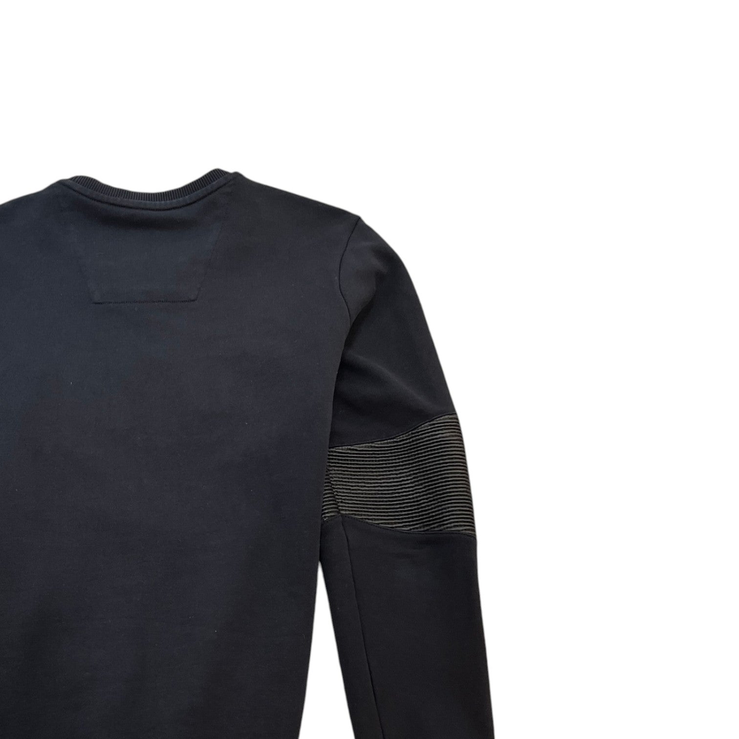 Men's Applique Logo Sweatshirt Black Size L - Photo 4
