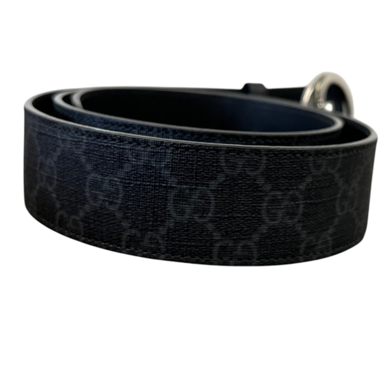 Men's GG Supreme Canvas Belt Black Size 34"