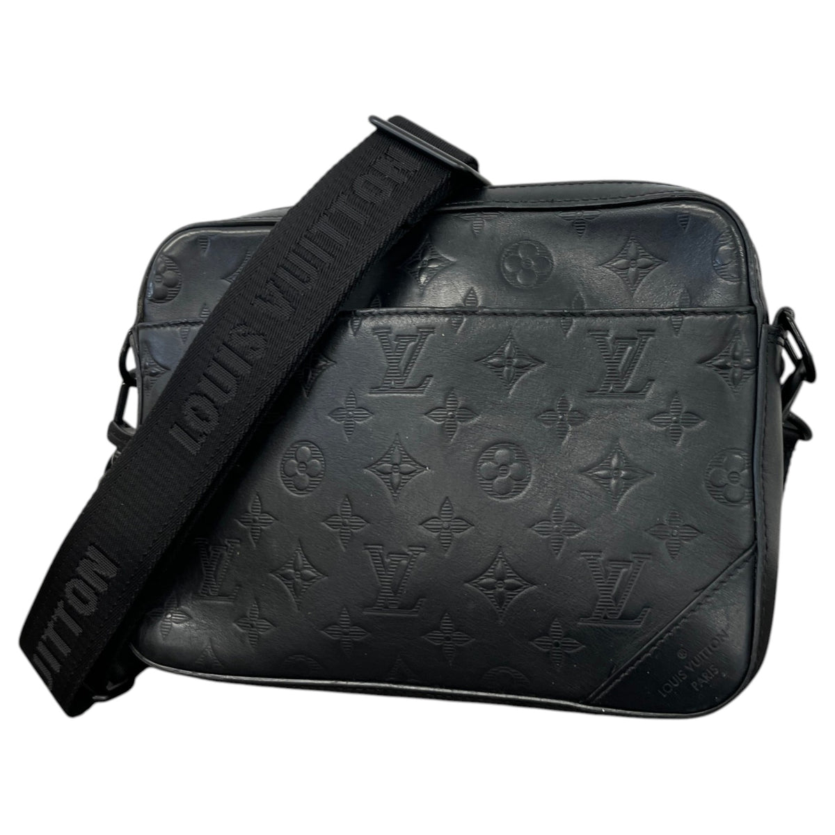 Men's Monogram Shadow Duo Messenger Bag Black - Photo 5