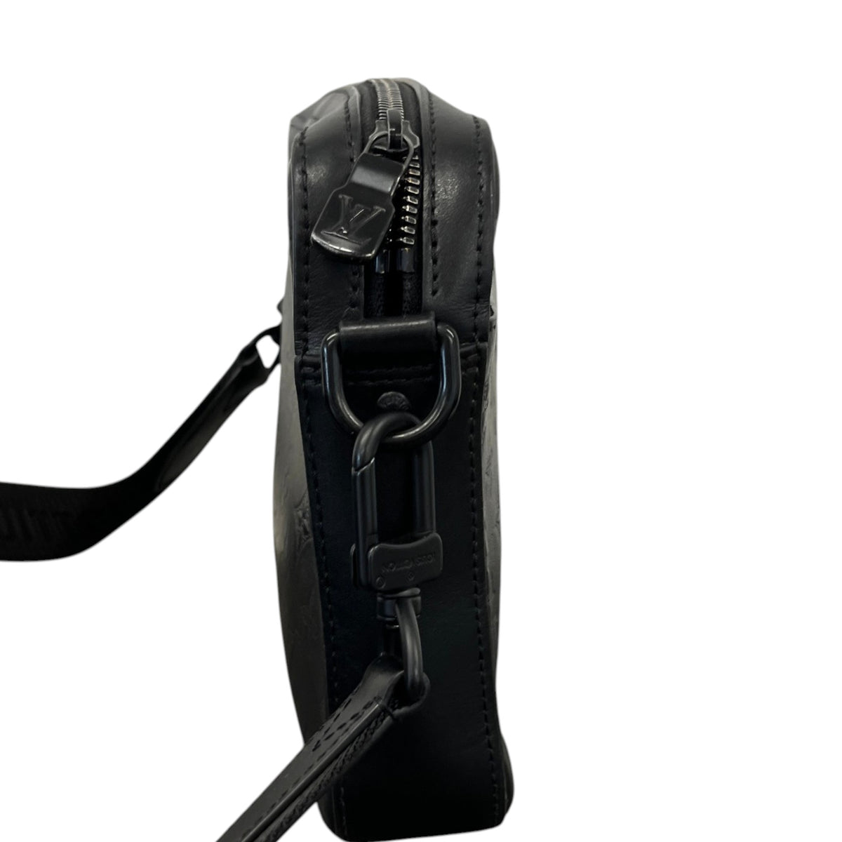 Men's Monogram Shadow Duo Messenger Bag Black - Photo 6