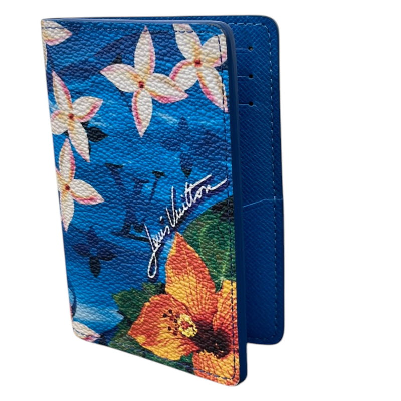 Men's Monogram Surfin' Pocket Organizer Wallet Blue