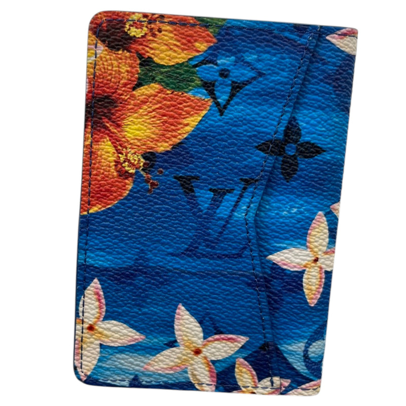 Men's Monogram Surfin' Pocket Organizer Wallet Blue