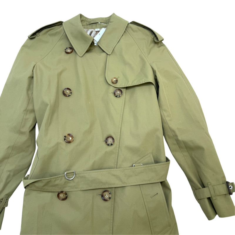Women's Classic Long Windbreaker Green Size M / UK 10
