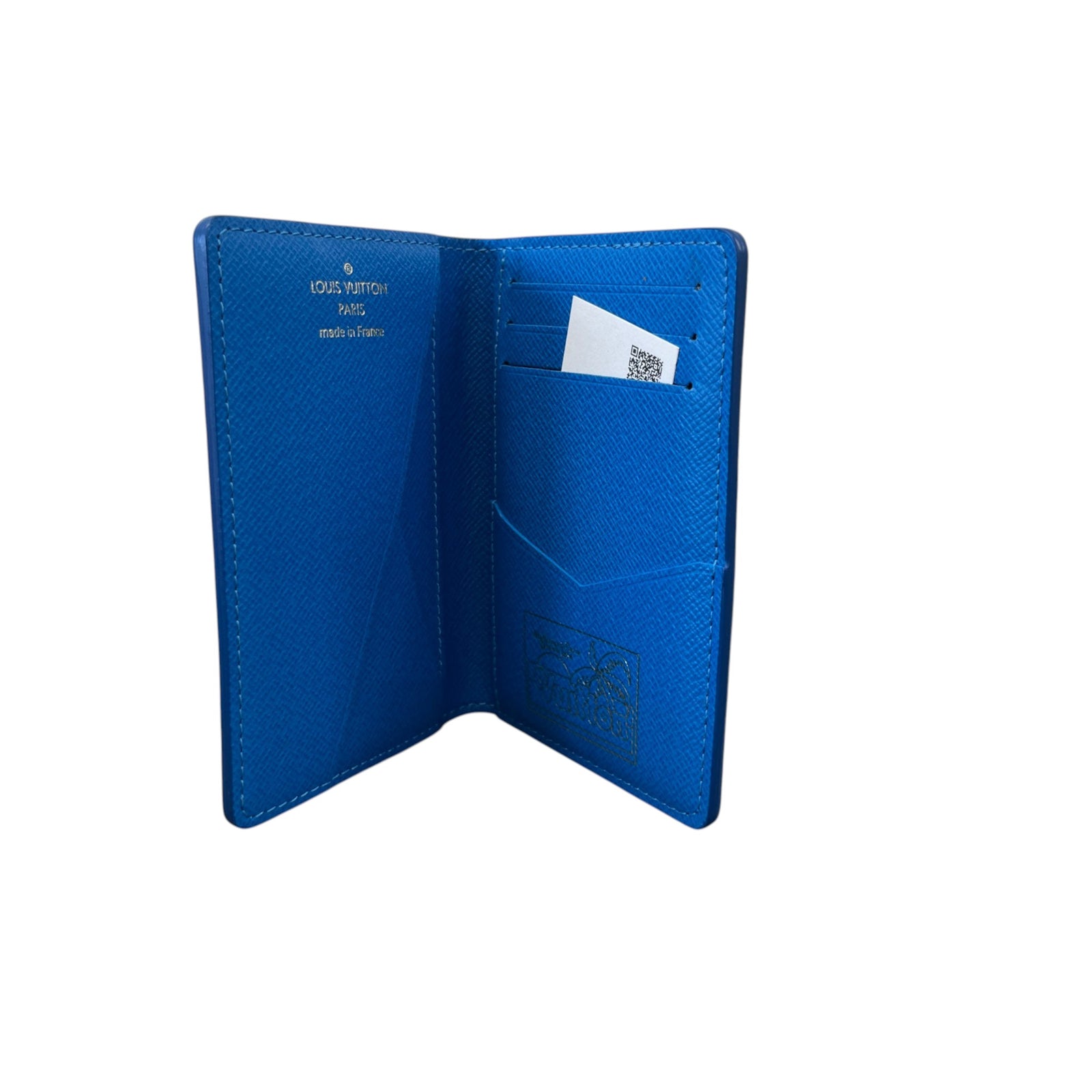 Men's Monogram Surfin' Pocket Organizer Wallet Blue - Photo 6