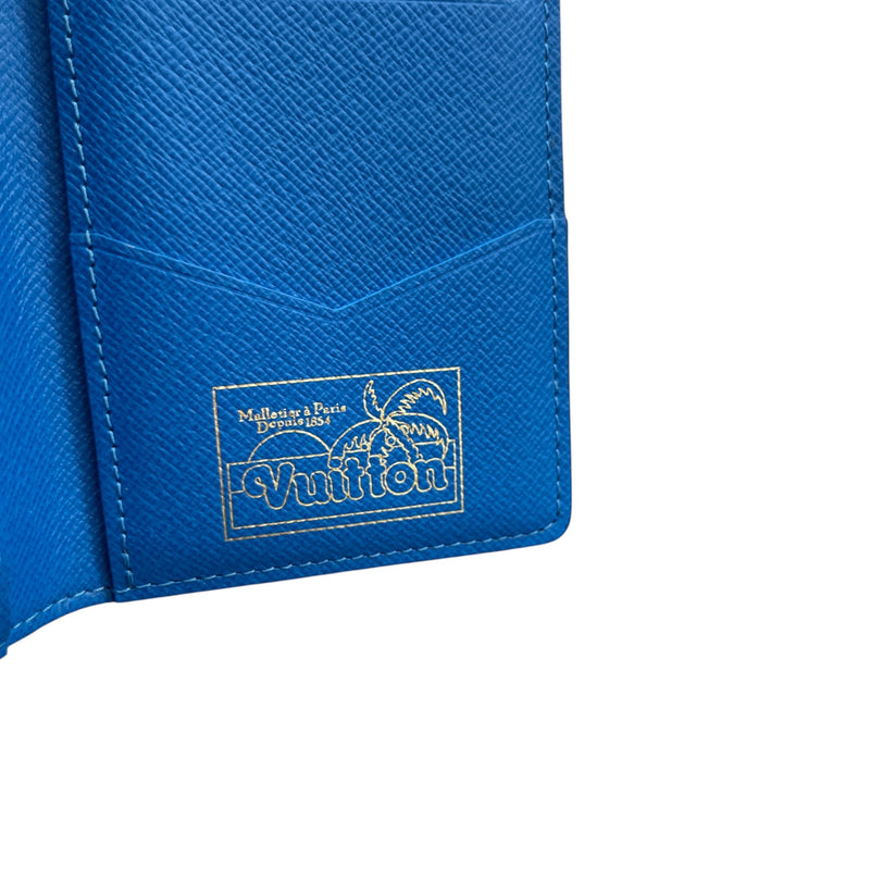 Men's Monogram Surfin' Pocket Organizer Wallet Blue