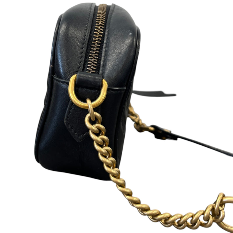 Women's GG Marmont Camera Bag Black